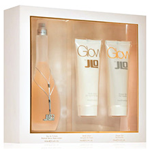 Jennifer Lopez Glow by Jlo Dárková sada EdT 100ml + tělové mléko 75ml + sprchový gel 75ml